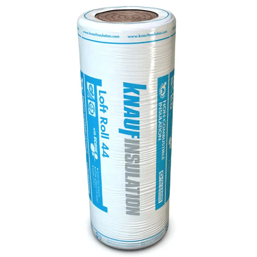 170mm - Knauf Earthwool Loft Roll 44 Combi Cut Insulation - 8.07m2 I The Builders Merchant Group