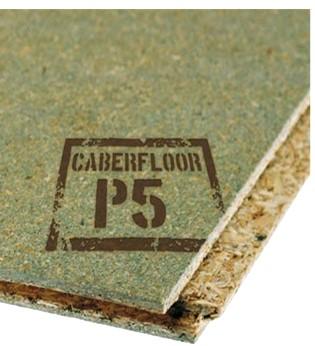 18mm Caberfloor T&G Chipboard Flooring P5 Moisture Resistant 2400mm x 600mm I The Builders Merchant Group Ltd